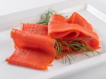 Gerookte zalmfilet
