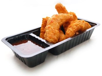 Gebakken Surimi garnalen